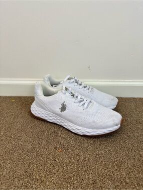 U.S. Polo Assn. White Running Workout Tennis Shoes Size 7.5 Women's